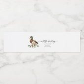 マラードアヒル赤ちゃんシャワー ペットボトルラベル (シングルラベル)