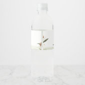 マラードアヒル赤ちゃんシャワー ペットボトルラベル (裏面)