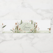 マラードアヒル赤ちゃんシャワー ペットボトルラベル (シングルラベル)