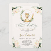 マラードアヒル赤ちゃんシャワー 招待状 (正面/裏面)