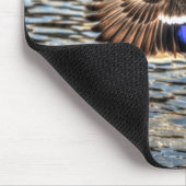 マラードアヒル野生生物写真鳥好き マウスパッド (コーナー)