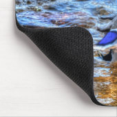 マラードアヒル野生生物写真鳥好き マウスパッド (コーナー)