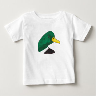 マラードカワイアヒル ベビーTシャツ