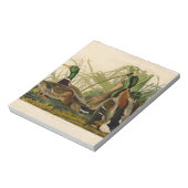 マラードダックアウドゥボンバードズ絵画ズ ノートパッド (回転)