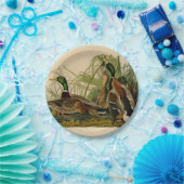 マラードダックアウドゥボンバードズ絵画ズ ペーパープレート (パーティー)