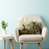 マラードダックアウドゥボンバードズ絵画ズ ランバークッション (椅子)