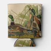 マラードダックアウドゥボンバードズ絵画ズ 缶クーラー (正面)