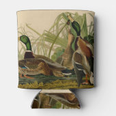 マラードダックアウドゥボンバードズ絵画ズ 缶クーラー (裏面)