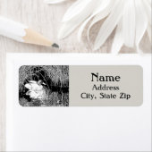 マラードダックインリーズ白黒レイクバード ラベル (インサイチュ)