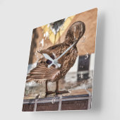 マラードダックゲタウェイリゾートスパ スクエア壁時計 (傾斜)