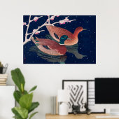 マラードダックス川瀬蓮井1950 ポスター (ホームオフィス)