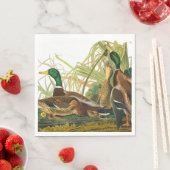 マラードダックバイジョンジェームズオードゥボン スタンダードランチョンナプキン (インサイチュ)