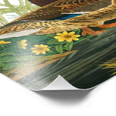 マラードダックバイジョンジェームズオードゥボン フォトプリント (角)