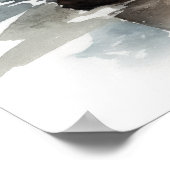 マラードダックバードアートプリントポスター ポスター (角)