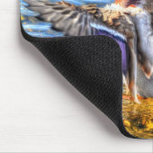 マラードダックバードワイルドライフ マウスパッド (コーナー)