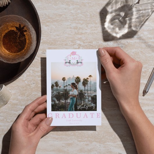 マラードダックモノグラム卒業写真ポスター ポスター