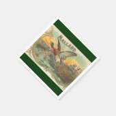 マラードダックヴィンテージアド紙ナプキンス スタンダードカクテルナプキン (角)