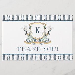 マラードダック折り畳み感謝の気持ち 便箋