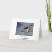 マラードダック誕生日グリーティングカード カード (裏面)