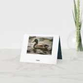 マラードダック サンキューカード (裏面)