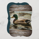 マラードダック 招待状 (正面/裏面)