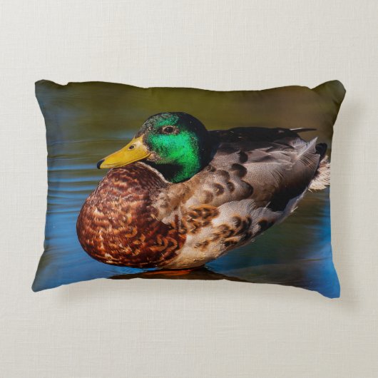 マラードポートレート アクセントクッション (裏面)