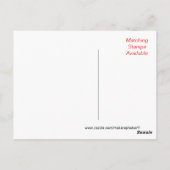 マラード反射はがきカスタマイズ- ポストカード (裏面)