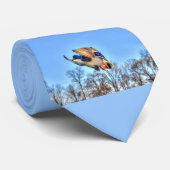 マラード飛んでいるダック・ドレイク野生生物写真 ネクタイ (ロール)