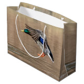 マラード・ダックが飛んでいる ラージペーパーバッグ (裏面アングル)