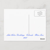 マラード・ダックリング ポストカード (裏面)