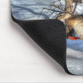 マラード・ダック・バードラバー野生動物写真 マウスパッド (コーナー)