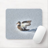 マラード・ダック・バードラバー野生動物写真 マウスパッド (マウス)