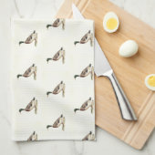 マラールまたは野生のアヒル(Anas platyrhynchos) キッチンタオル (四つ折り)