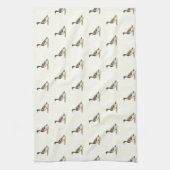 マラールまたは野生のアヒル(Anas platyrhynchos) キッチンタオル (縦)