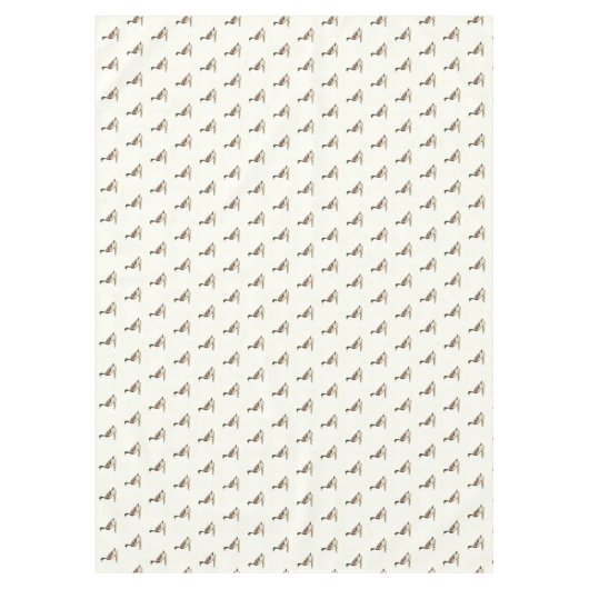 マラールまたは野生のアヒル(Anas platyrhynchos) テーブルクロス (正面)