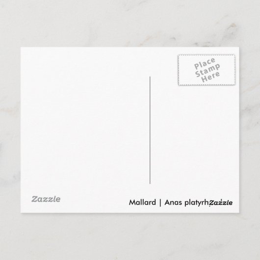 マラール ポストカード (裏面)