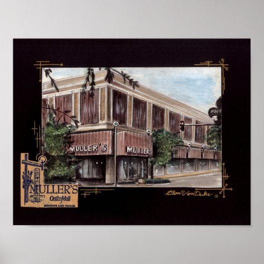 マラー百貨店 ポスター (正面)