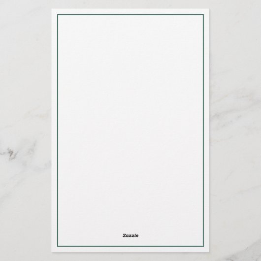 マラ名門私立校風のードダックパーソナライズされた 便箋 (裏面)