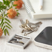 マラ川に飛び込むワイルド キーホルダー (側面)