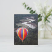 マラ川を熱気球で越える ポストカード (スタンド正面)