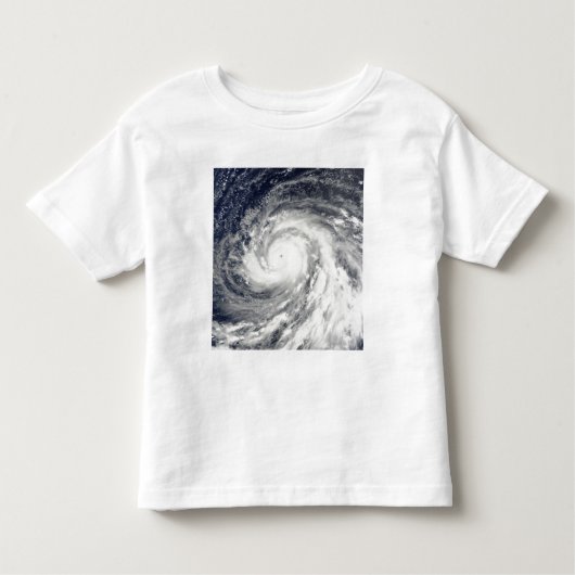 マリすごいアナ諸島上空の台風Choi-wan トドラーTシャツ (正面)