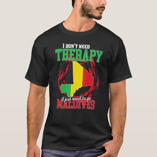 マリに行く必要があるだけ Tシャツ (正面)