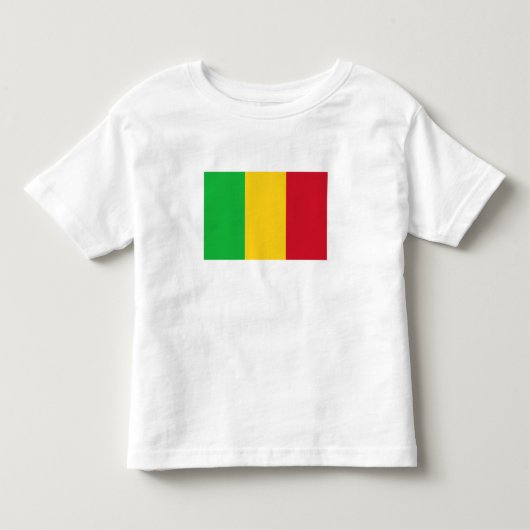 マリの旗 トドラーTシャツ (正面)