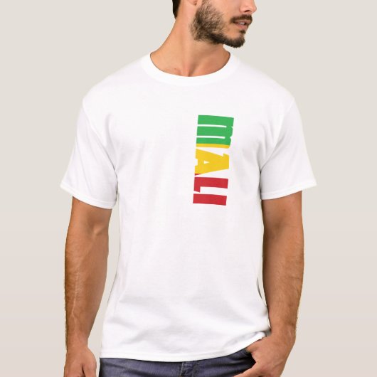 マリの旗 Tシャツ (正面)