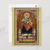 マリアとイエス ポストカード (正面/裏面)