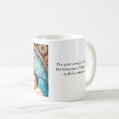 マリアとイエズスアートと引用文 コーヒーマグカップ (正面右)