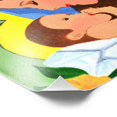 マリアとベビーイエズスの写真 フォトプリント            (角)