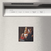 マリアとマルタの家のキリスト マグネット (インサイチュ (食洗機))