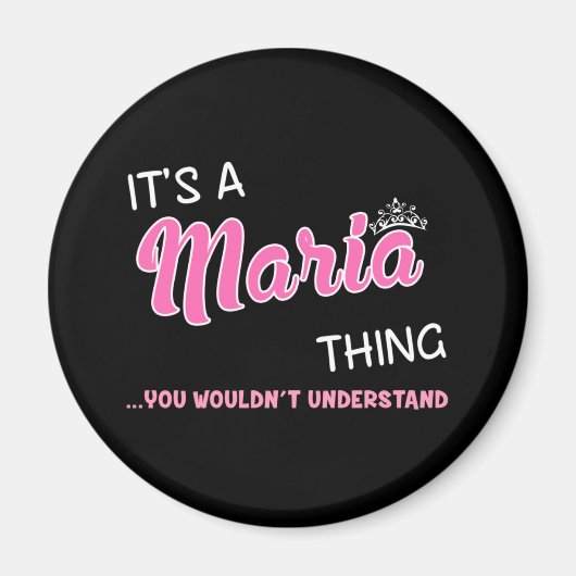 マリアには分からないことがある マグネット (正面)