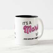 マリアには分からない事だ ツートーンマグカップ (正面右)